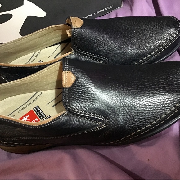 fluchos tornado marino taupe shoes size 45 ares caramelo- Marino new - Picture 2 of 8